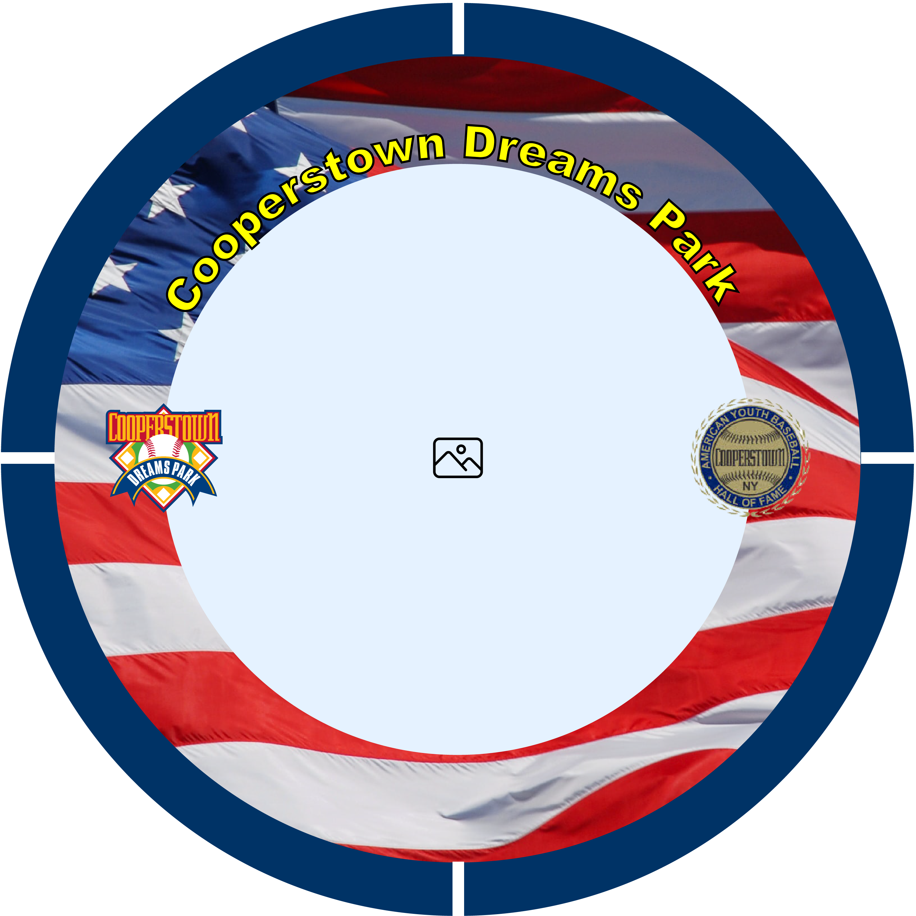 Photo Magnet Flag
